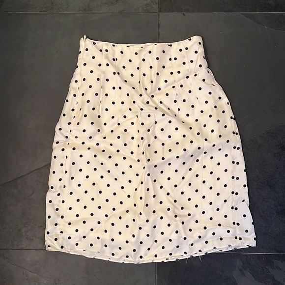 Zara NWT XS polka dot skirt - Picture 3 of 3